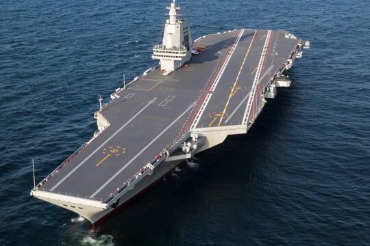 China's newest aircraft carrier just launched a stealth jet with an electromagnetic catapult