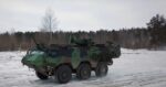 Danish Army receives first Finnish Patria 6x6 armored vehicle for force modernization and interoperability.