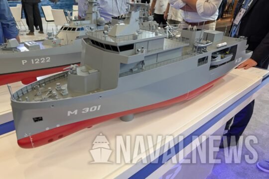 DEARSAN Starts Construction of YMAG Mine Warfare Mothership for Turkish Navy