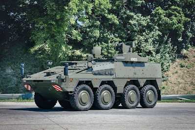Germany equips Boxer 8x8 armored vehicle with Trophy active defense system to counter RPGs and drone strikes