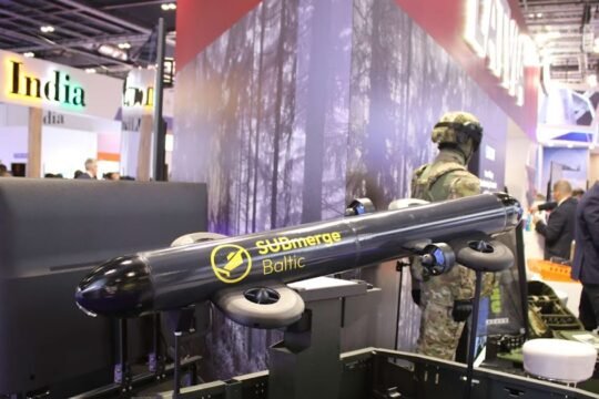 DSEI 2025: Latvia's new SUBmerge Pike unmanned submarine to improve protection of critical assets in Baltic Sea.