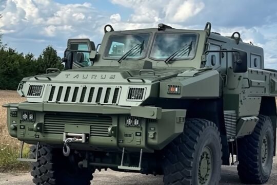 Lithuania makes history with first armored vehicle Taurus 4-1