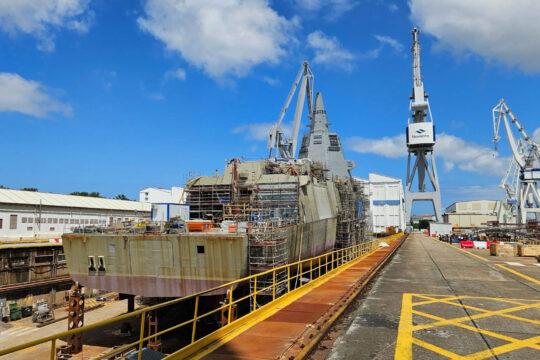 Lockheed Martin and Navantia reach key milestone for F-110 frigate program