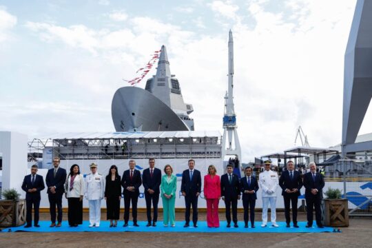 Navantia launches first F-110 class frigate ‘Bonifaz’ for Spanish Navy