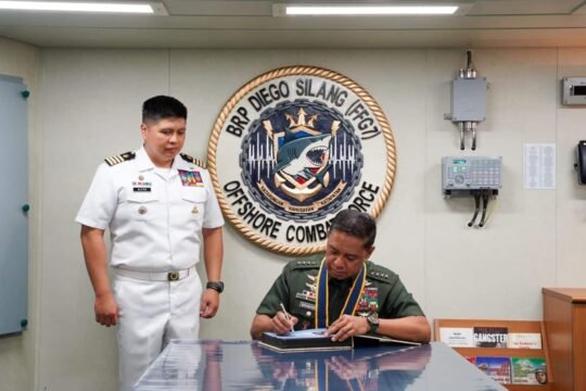 Philippine Navy welcomes new warship BRP Diego Silang