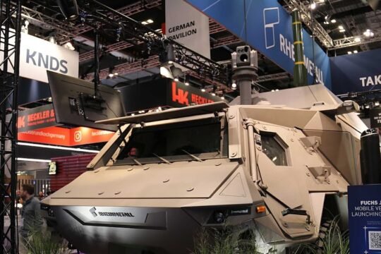 DSEI 2025: Rheinmetall teams with U.S. Lockheed Martin to develop next generation tank destroyer vehicle.