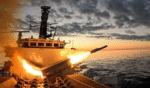 British Royal Navy’s HMS Somerset fires NSM Naval Strike Missile in first-ever test in Norway.
