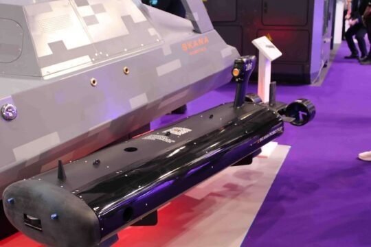 DSEI 2025: Stingray naval drone made for critical seabed protection with modular sensors and 48 hour endurance.