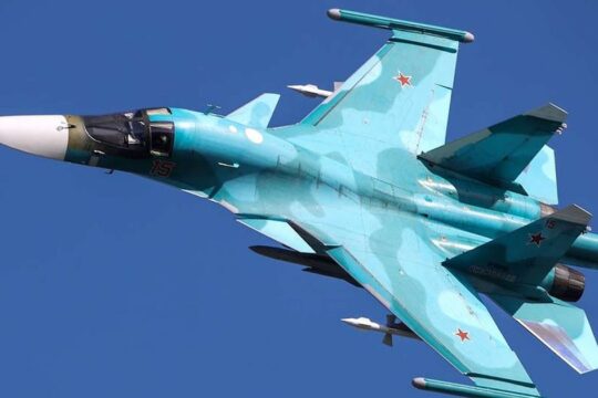 Ukraine shoots down Russian Su-34 fighter-bomber in pre-dawn raid on Zaporizhzhia region.