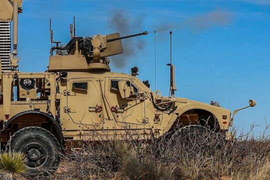 U.S. and Saudi Arabia forces team up for Middle East’s biggest counter-drone exercise.