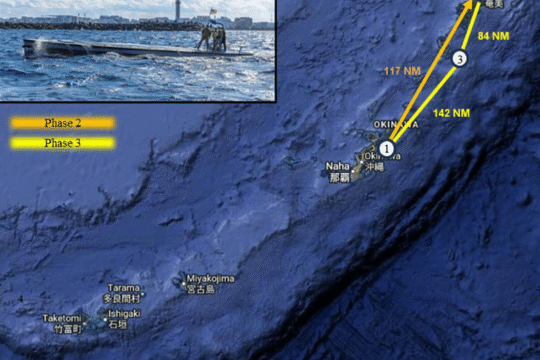 U.S. Marine Corps’ ALPV USV Sets Off on First Island Chain Transit