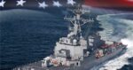 U.S. Navy Christens Future USS Louis H. Wilson Jr. Flight III Arleigh Burke Destroyer.
