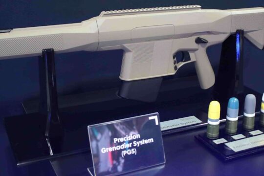 AUSA 2025: Northrop’s PGS Offers Mobile Firepower for Infantry C-UAS and Defilade Threats