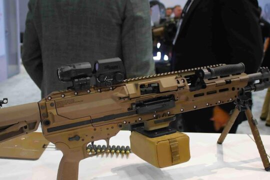 AUSA 2025: SIG Sauer M250 LMG Advances Squad Lethality and Fire-Control Integration