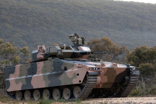 Australian Army Selects EOS R400 Remote Weapon Station for Redback Infantry Fighting Vehicle