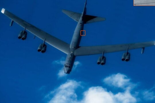 Nuclear-capable B-52H Stratofortress bomber flies near Venezuela in U.S. show of force