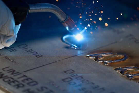 Bollinger lays keels of future USNS Lenni Lenape (T-ATS 9)