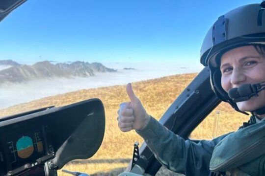 ESA Astronauts Complete Helicopter Training in Preparation for Future Lunar Missions