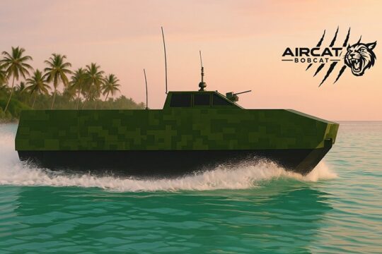 Eureka Naval Craft unveils its Aircat Bobcat high-speed catamaran landing craft