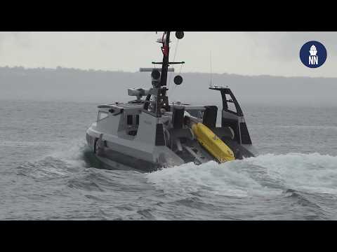 OCCAR Delivers a new Mine Warfare USV to France