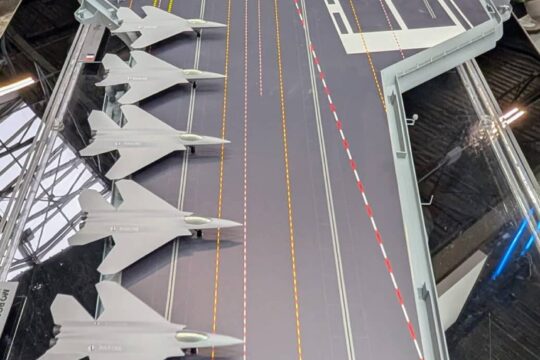 France plans to order 3rd EMALS catapult track for future aircraft carrier