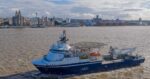 HMS Stirling Castle begins sea trials as UK’s first mothership for autonomous mine warfare