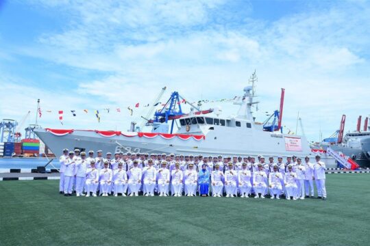 Indonesian Navy Commissions Its First Hybrid-Propulsion Warship