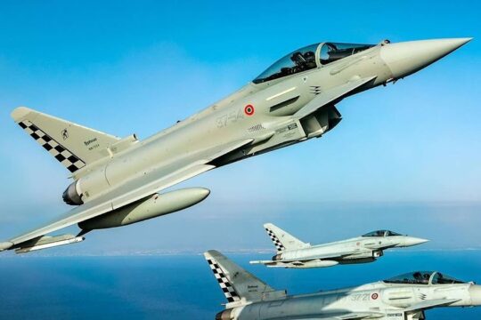 Italy’s Eurofighter jets take command of NATO Baltic patrols amid rising Russian air activity.