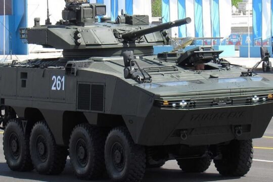 Kazakhstan's new Taimas 8×8 IFV merges Turkish design and Chinese weapons