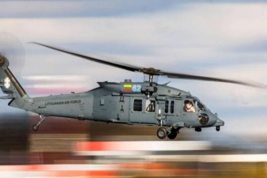 Lithuania’s New Black Hawks Take Flight Signaling U.S.-backed NATO Upgrade.