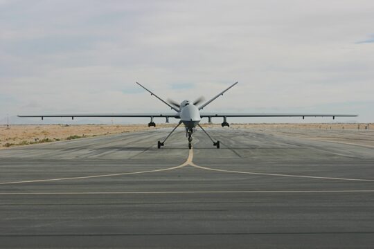 UK Royal Air Force Reaper Makes Final Flight