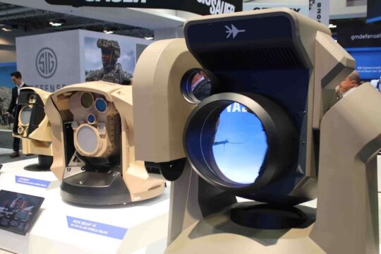 AUSA 2025: Israeli RAFAEL debuts its Iron Beam Laser to defeat drones and rockets up to 10 km.