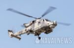 Royal Navy Wildcat helicopter takes part in French counter-drone exercise