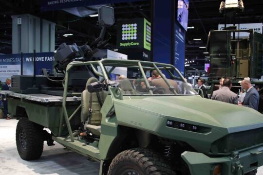 American Rheinmetall presents Skyranger 762 air defense system on ISV-C at AUSA 2025
