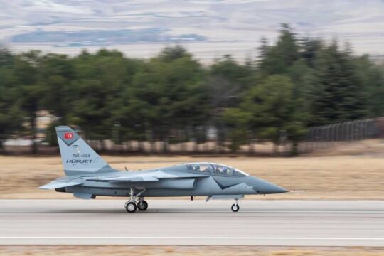 Spain to replace US F-5 jets with 45 new Turkish Hürjet light attack aircraft