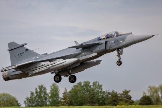 Sweden Receives First Gripen E