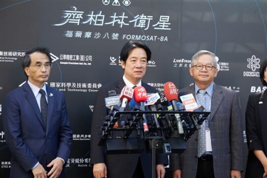 First of Taiwan's FORMOSAT-8 satellite heads to the US for launch into orbit