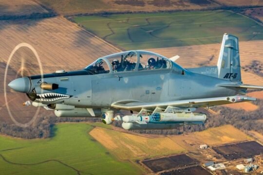 Textron Pitches AT-6 Wolverine as Modular Aircraft for Counter-UAV and Close Air Support Roles