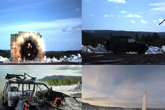 Ukraine deploys Thales Belgium's FZ123 airburst rockets to down Russia’s Shahed drones.