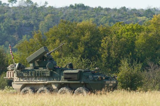 U.S. Army Conducts Gunnery Exercise With Latest Air Defense System Sgt Stout.