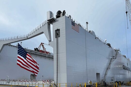 US Navy's new Atlas floating drydock to launch America’s largest nuclear submarines