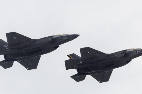 US Marines F-35B fighter jets complete Central Command tour support Air Force operations