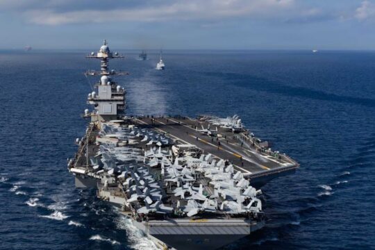 U.S. Deploys USS Gerald R. Ford to Latin America to Boost Fight Against Drug Cartels Near Venezuela