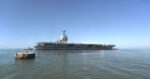 US Navy's future USS John F. Kennedy carrier conducts first propulsion testing