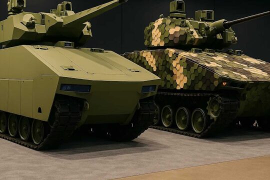 Future U.S. Army Infantry Fighting Vehicle XM30 Designed to Survive Modern Battlefields
