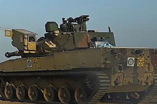 India Demonstrates Zorawar Light Tank Firing Nag Mk II ATGM in Breakthrough Test